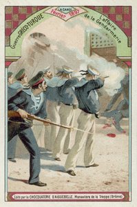 憲兵隊、ハニア、クレタ島、グレコトルコ戦争、1897年2月の事件